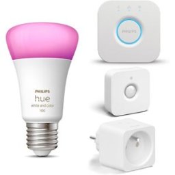 HUE Bridge EU + Philips Hue Motion Sensor EU + Philips Hue 1x Smart plug BE/FR + Philips Hue