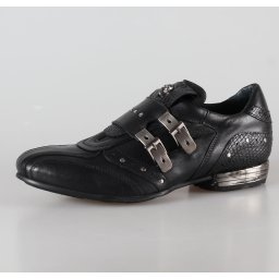 boty NEW ROCK - 2715-S3 - ITALI NEGRO