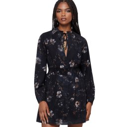 šaty dámské KILLSTAR - Autumna - Black/Multi - KSRA014557
