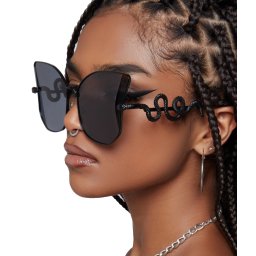 sluneční brýle KILLSTAR - Mia - Black - KSRA013658