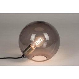 Stolní designová skleněná lampa Prisma I