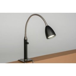 Stolní designová lampa s klipem Nicolette Black