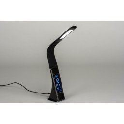 Stolní designová LED lampa Tyax Black