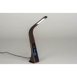 Stolní designová LED lampa Tyax Brown