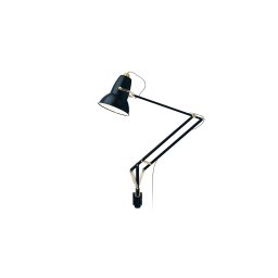 Nástěnná tmavě modrá lampa s ramenem Original 1227 Giant Messing Tint Blue