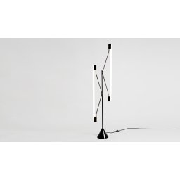 Stojací lampa Areti 2 Tubes