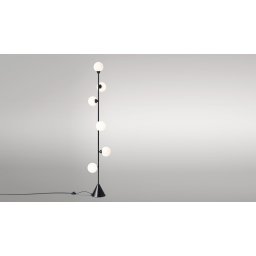 Stojací lampa Areti Vertical Globe Black