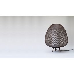 Stojací lampa Twiggy Egg Brown