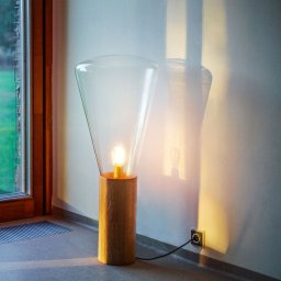 Stojací lampa Muffins Wood 04
