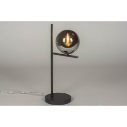 Stolní lampa Gionna Nero