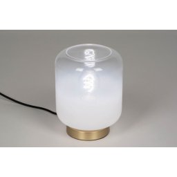 Stolní designová lampa Bianco Vesuvo