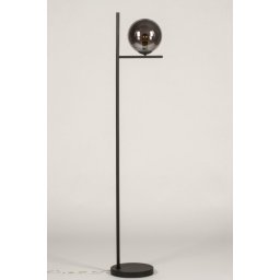 Stojací lampa Gionna Nero