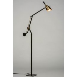Stojací lampa Ventura Elegante Gold