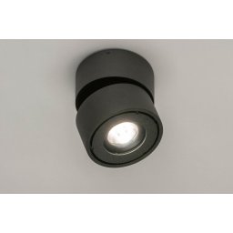 Stropní LED svítidlo do koupelny Paul Flex Antracite X