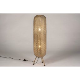 Stojací designová lampa Orient Lantern Gold