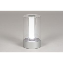 Stolní stmívatelná LED lampa Avilarre Silver