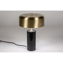 Stolní lampa Morph Black Marmor Gold