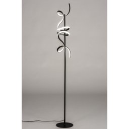 Stojací LED lampa Omega Spirite Black