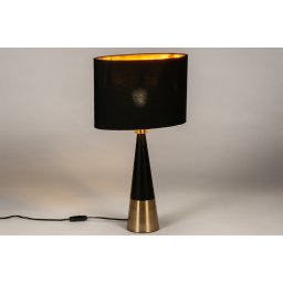 Stolní lampa Sion Black and Gold