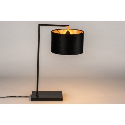 Stolní lampa Pallas Black and Gold