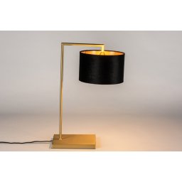 Stolní lampa Pallas Black and Gold Messe