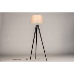 Stojací lampa Sydney Taupe and Nero