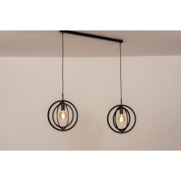 Závěsné designové svítidlo nad jídelní stůl Rubn Luxury Duo