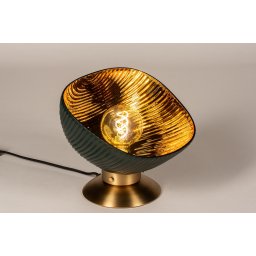 Stolní luxusní lampa Gold Farao