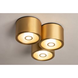 Stropní svítidlo do koupelny Tubix Trio Gold