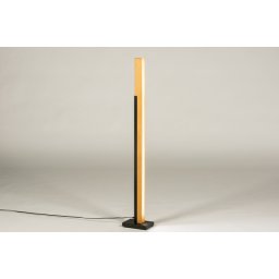 Stojací designová LED lampa Wood Enrique