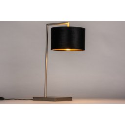 Stolní lampa Pallas Black and Silver