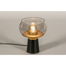 Stolní retro lampa Mephisto Black