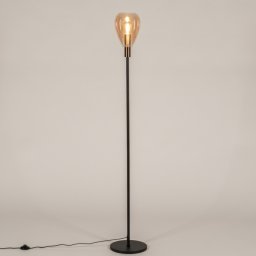 Stojací skleněná lampa Padova Champagne