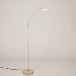Stojací LED lampa se stmívačem Ellena Taupe
