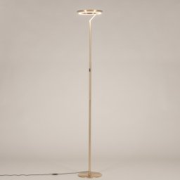 Stojací LED lampa s dotykovým stmívačem Gamma Gold