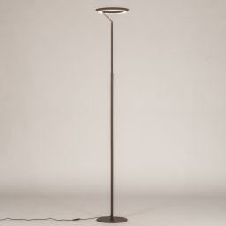 Stojací LED lampa s dotykovým stmívačem Gamma Brown