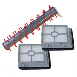 Kartáč na koberce pro BISSELL Crosswave Cordless X7 a HEPA filtry, 1+2ks