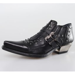 boty NEW ROCK - 7956-S1 - NOMADA NEGRO
