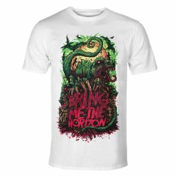 tričko pánské Bring Me The Horizon - Dinosaur - WHT - ROCK OFF - BMTHTS100MW