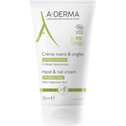 A-DERMA Hydratační krém na ruce a nehty 50 ml