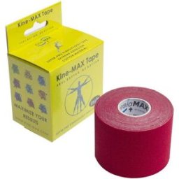 Kine-MAX SuperPro Cotton kinesiology tape červená