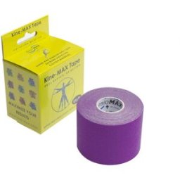 Kine-MAX SuperPro Cotton kinesiology tape fialová