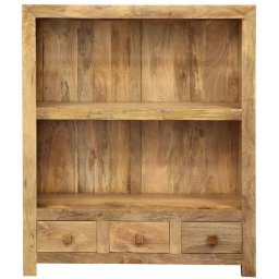 indickynabytek.cz - Knihovna 100x120x35 Hina z mangového dřeva