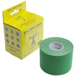 Kine-MAX SuperPro Cotton kinesiology tape zelená