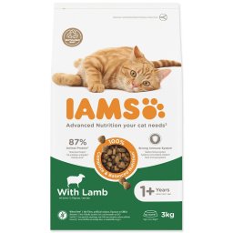 IAMS Cat Adult Lamb 3 kg