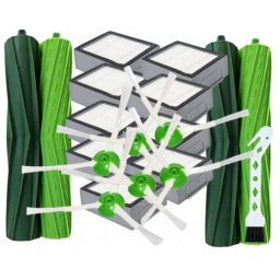 20ks Sada filtrů a kartáčů pro iRobot Roomba e5, e6, i3, i4, i5, i6, i7, i8, j7