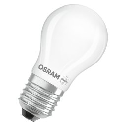 LEDVANCE LED žárovka Superstar Classic P 3,4 W E27 2700 K stmívatelná matná