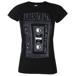 tričko dámské Nirvana - As You Are Tape - ROCK OFF - NIRVTS09LB