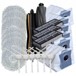25ks HEPA filtry, kartáče sáčky a mopy pro DREAME L40 Ultra AE/CE, X30 Pro/Plus, Mova E30