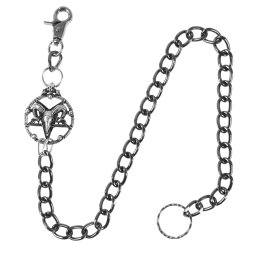řetěz Pentagram Skull - PSY1053